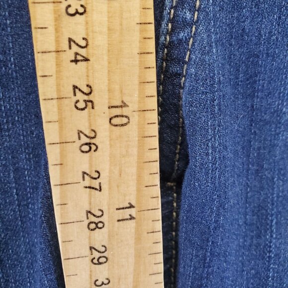 Torrid Jeans Women Size 16R Blue Bombshell Skinny Premium Stretch Button Fly - Picture 8 of 12